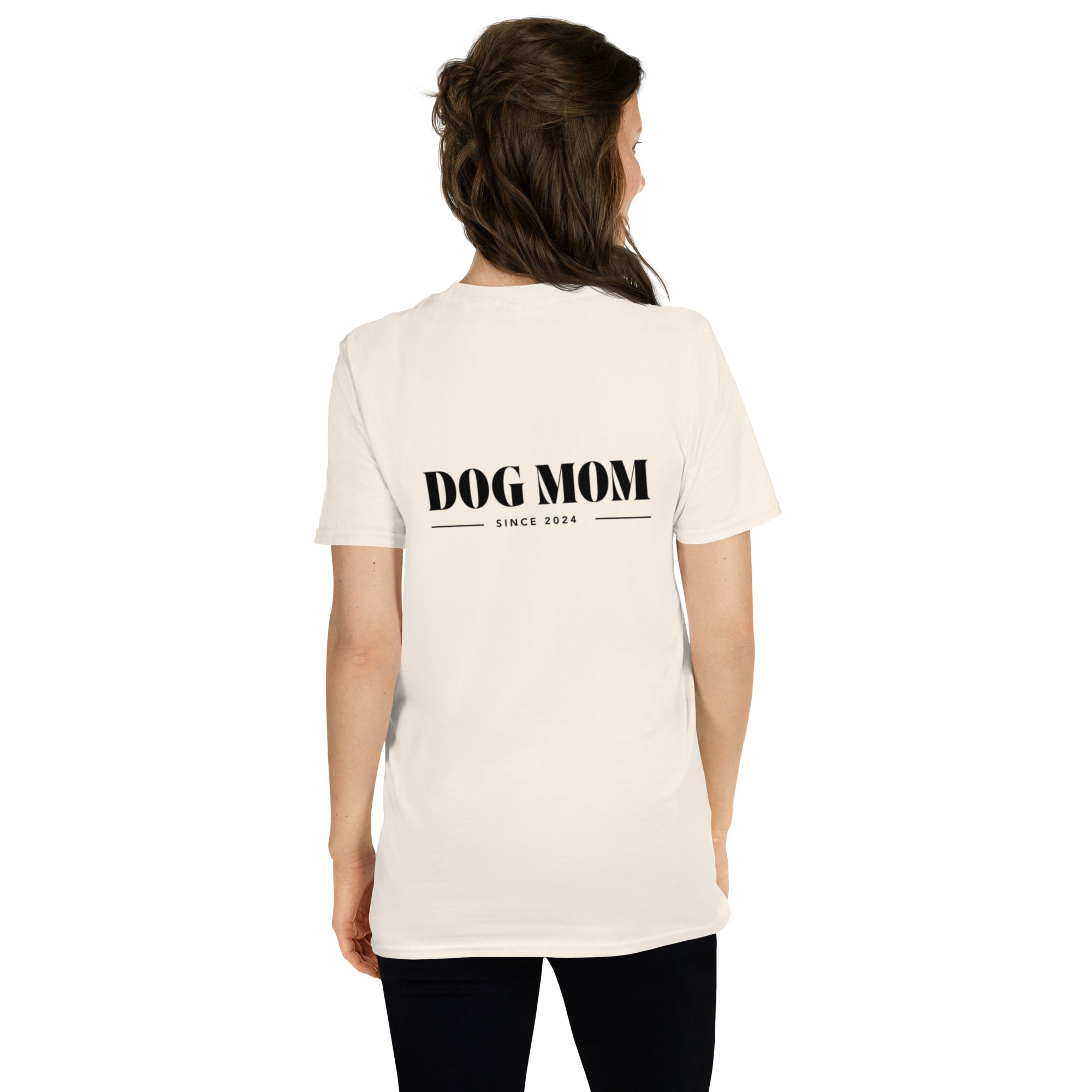 "Dog Mom" T-Shirt - Personaliseerbaar